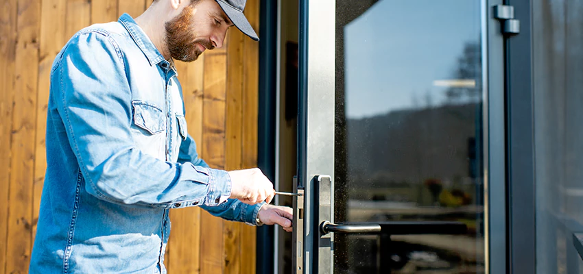 Frameless Glass Storefront Door Locks Replacement in Lafayette, CA